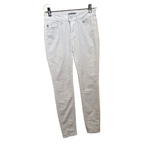 Judy Blue 3/26 White High Waisted Skinny Fit Jeans
